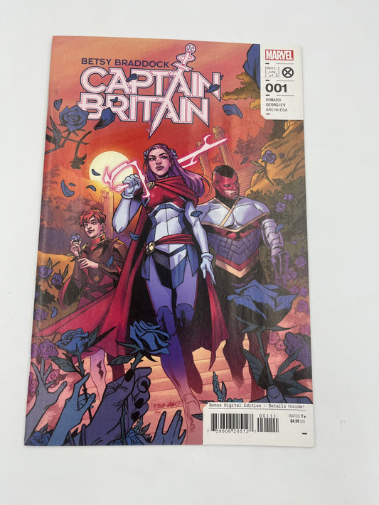 Betsy Braddock Captain Britian #1