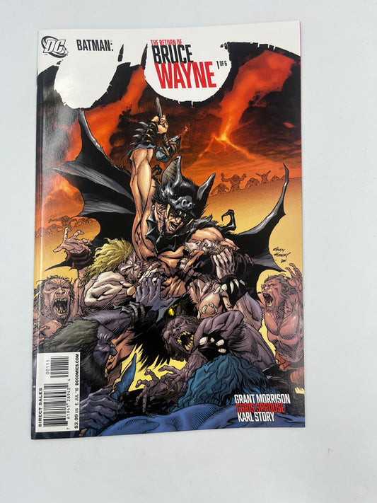 Batman The Return of bruce wayne #1-6 complete set