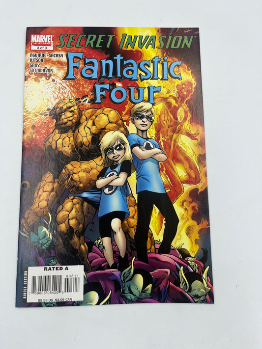 Secret invasion Fantastic four #3