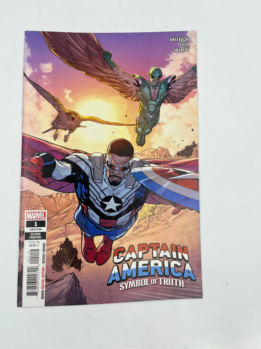 Captain America Symbol of truth #1 2nd print
