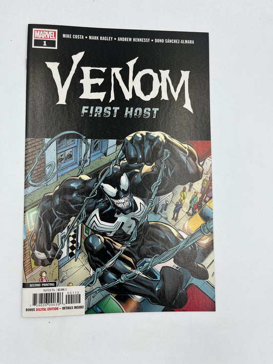 Venom first host #1 2nd print