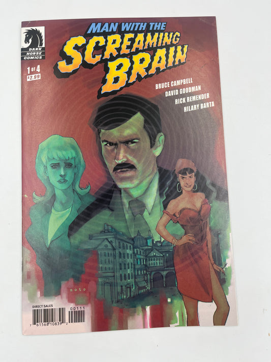 Man with the screaming Brain #1
