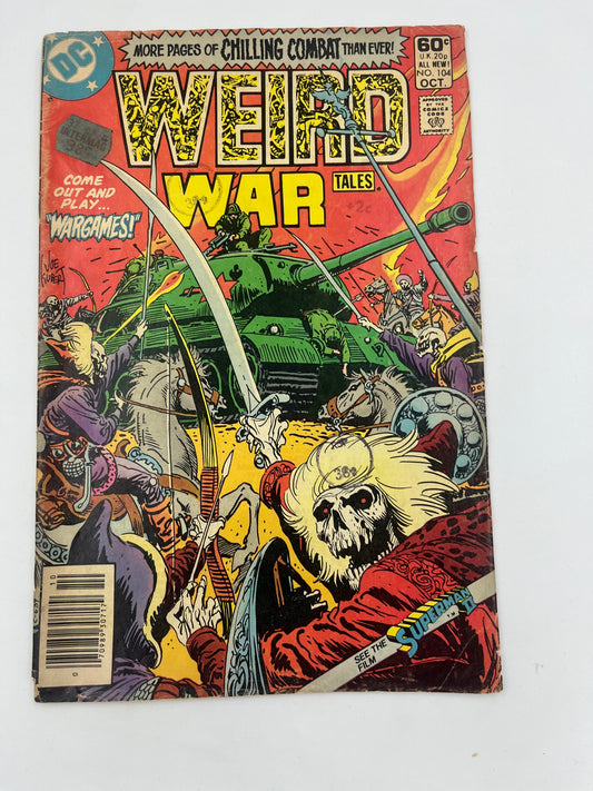 Weird war tales #104