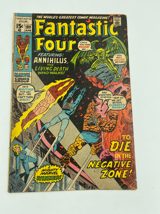 Fantastic four #109