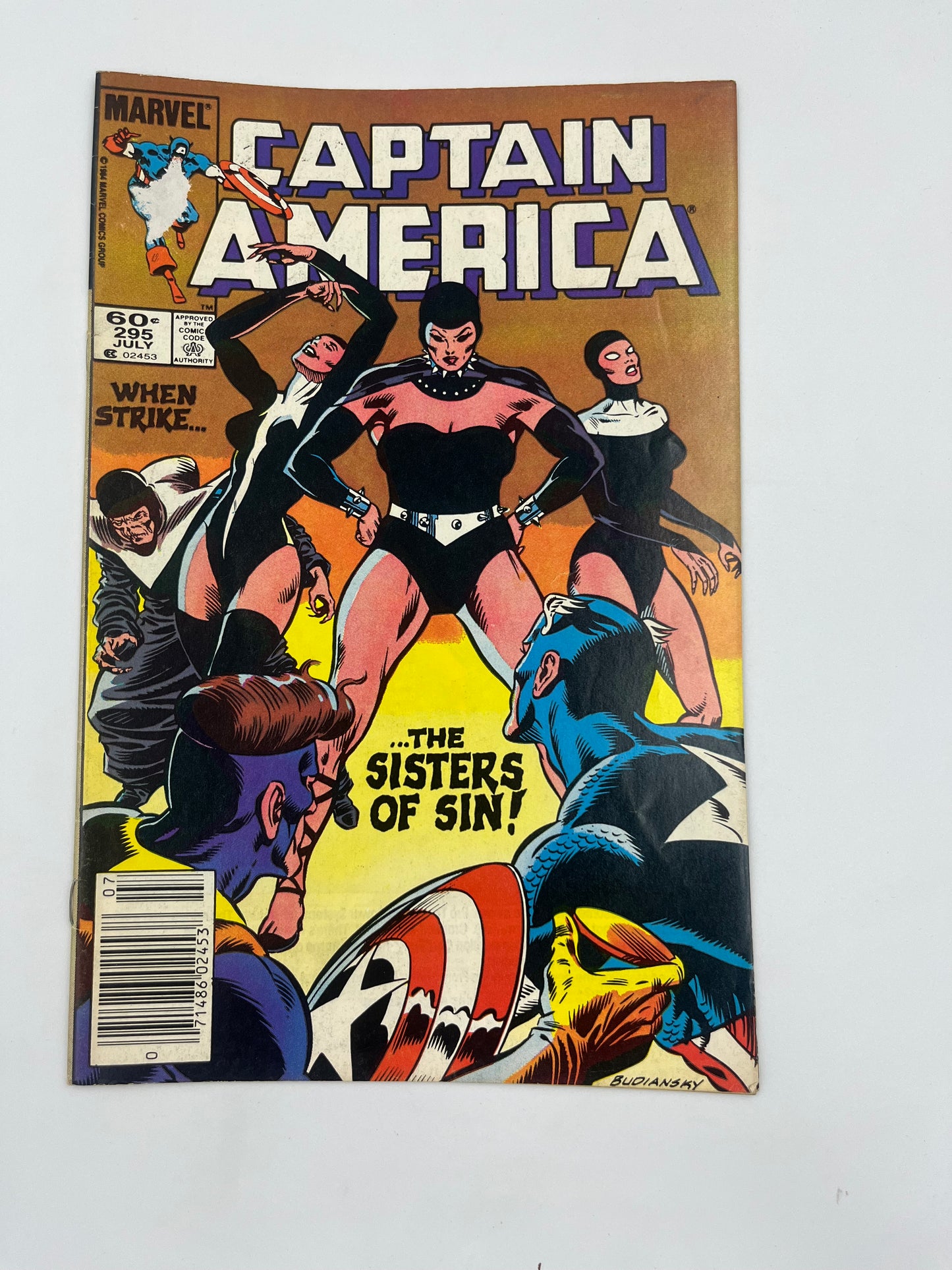 Captain America #295