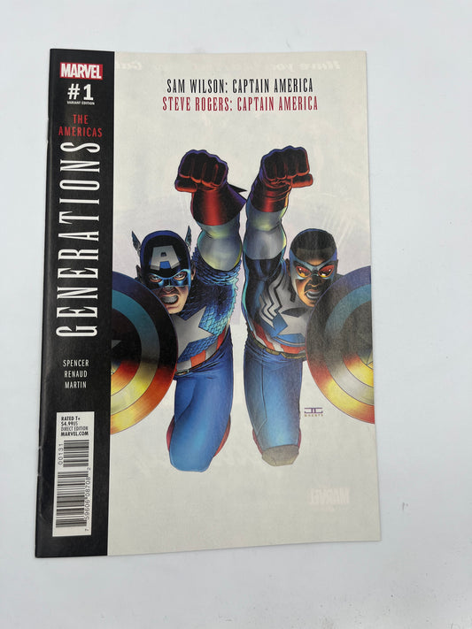Generations Sam wilson and captain America #1