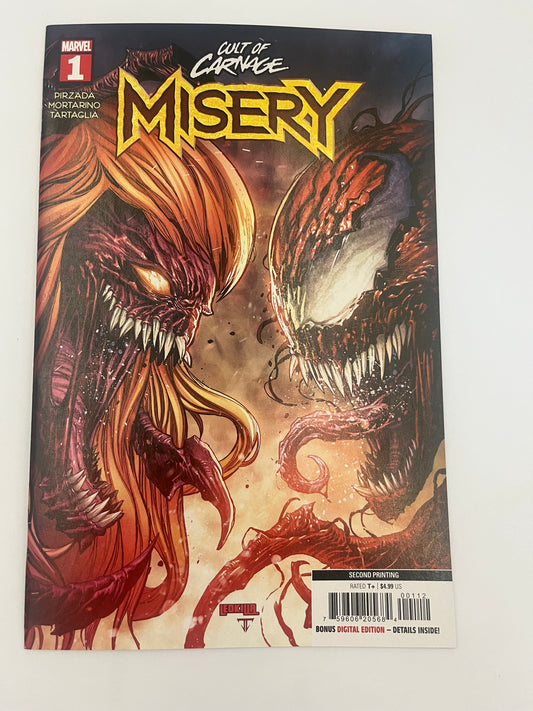 Cult of Carnage Misery #1 2nd print