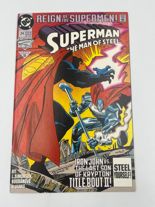 Superman Man Of steel #24