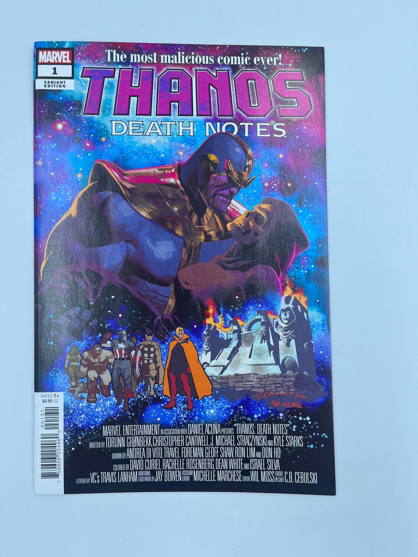 Thanos Death Notes #1