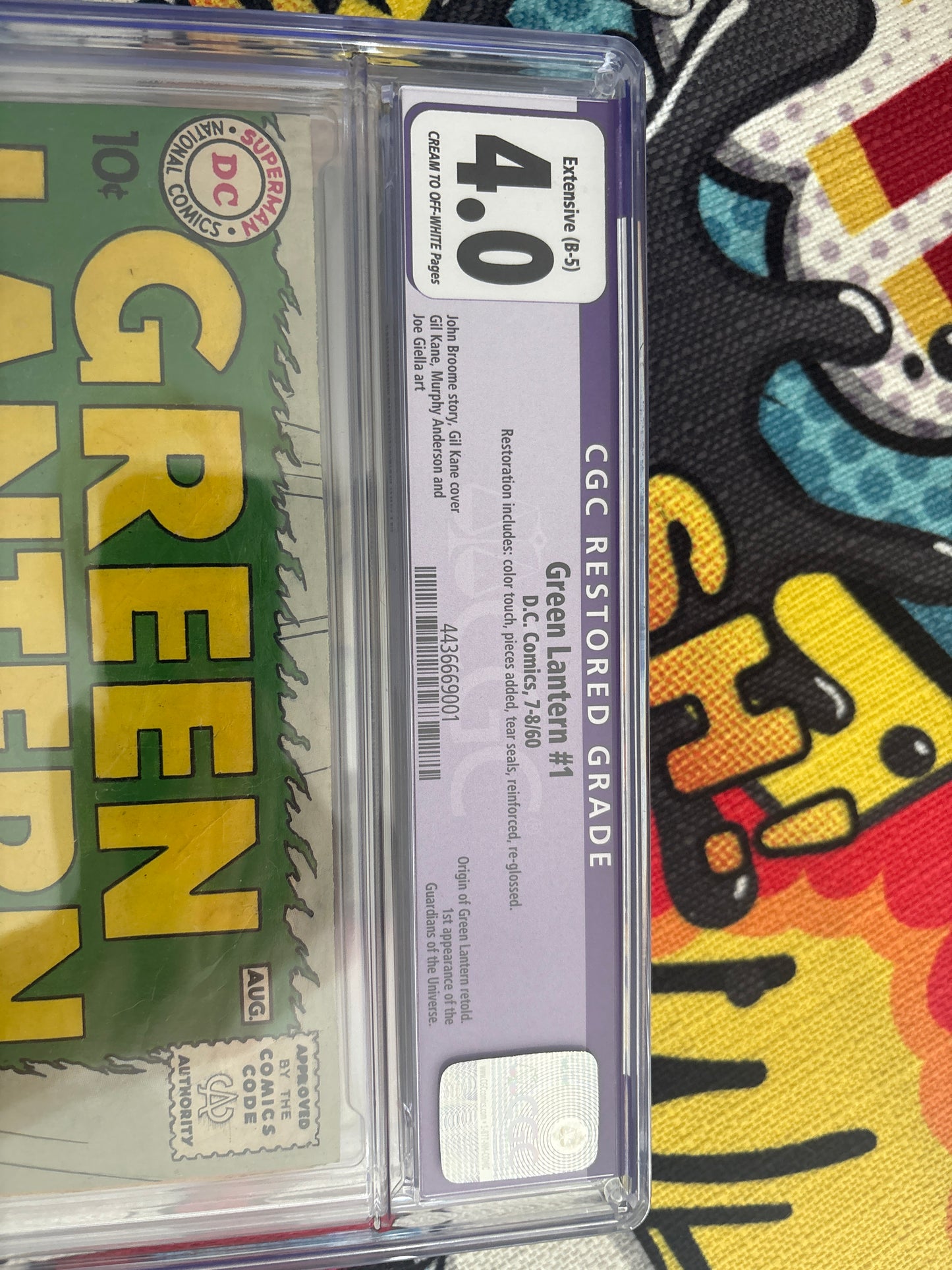 Green Lantern #1 Restored CGC 4.0