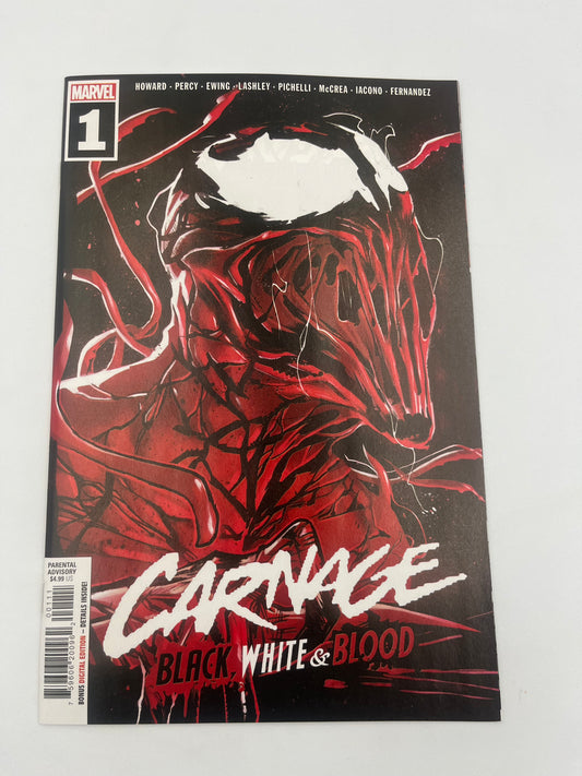 Carnage Black White and Blood #1