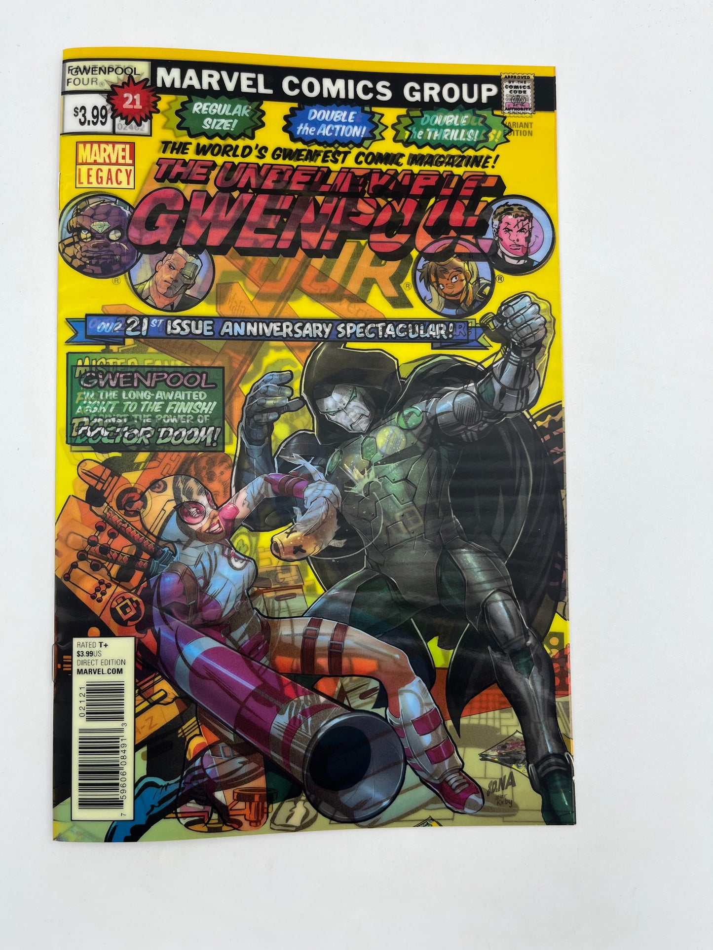 Unbelievable Gwenpool #21 Lenticular