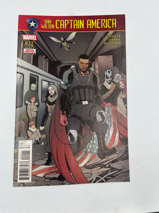 Sam Wilson Captain America #22