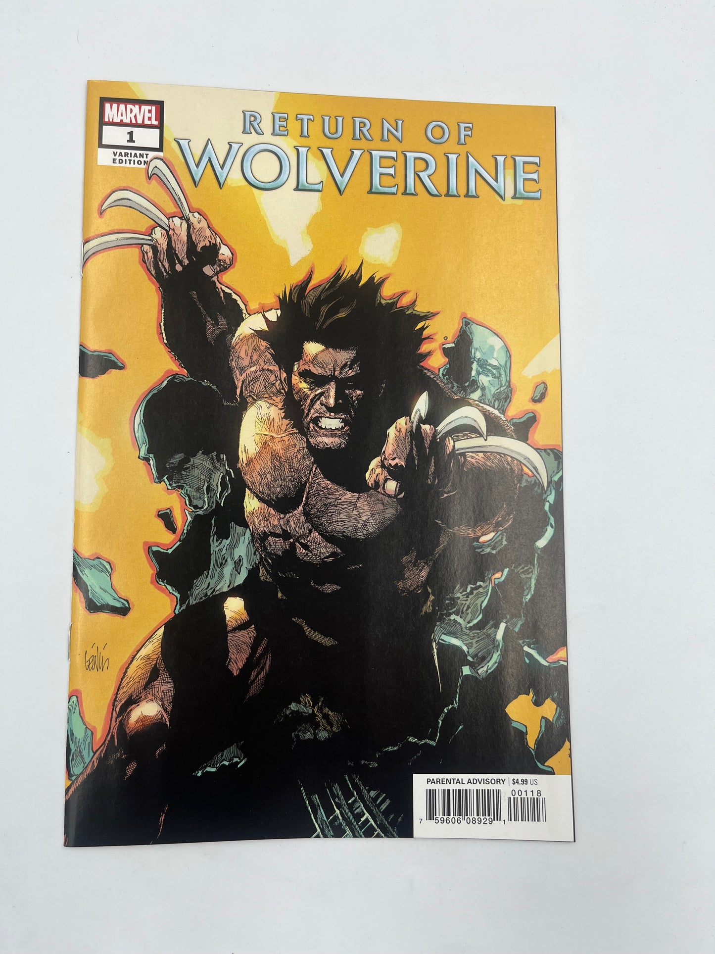 Return of wolverine #1 (1:25)