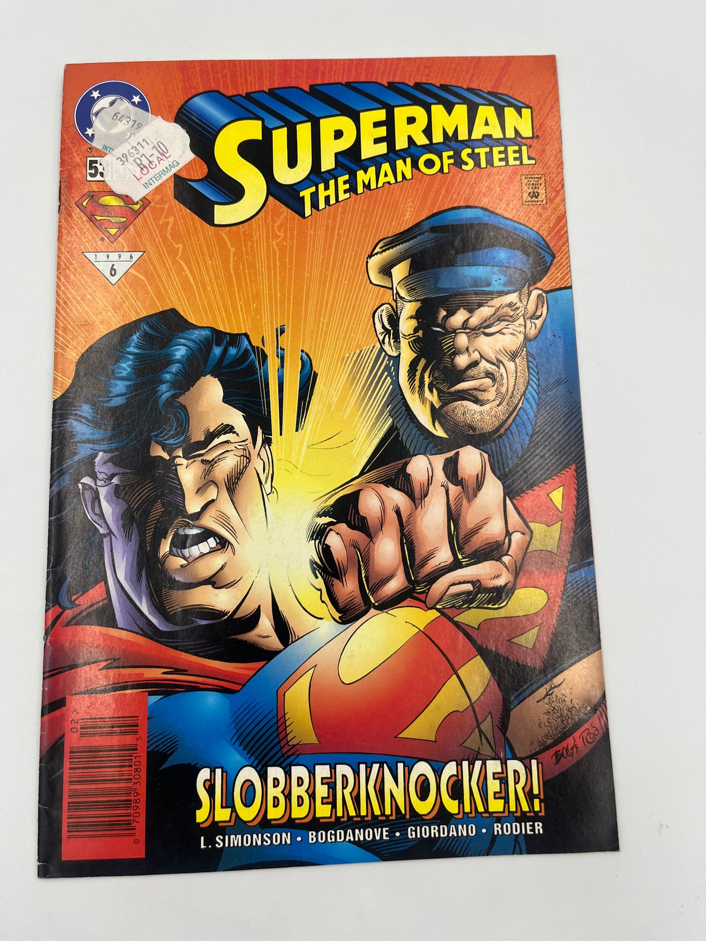 Superman man of steel #52