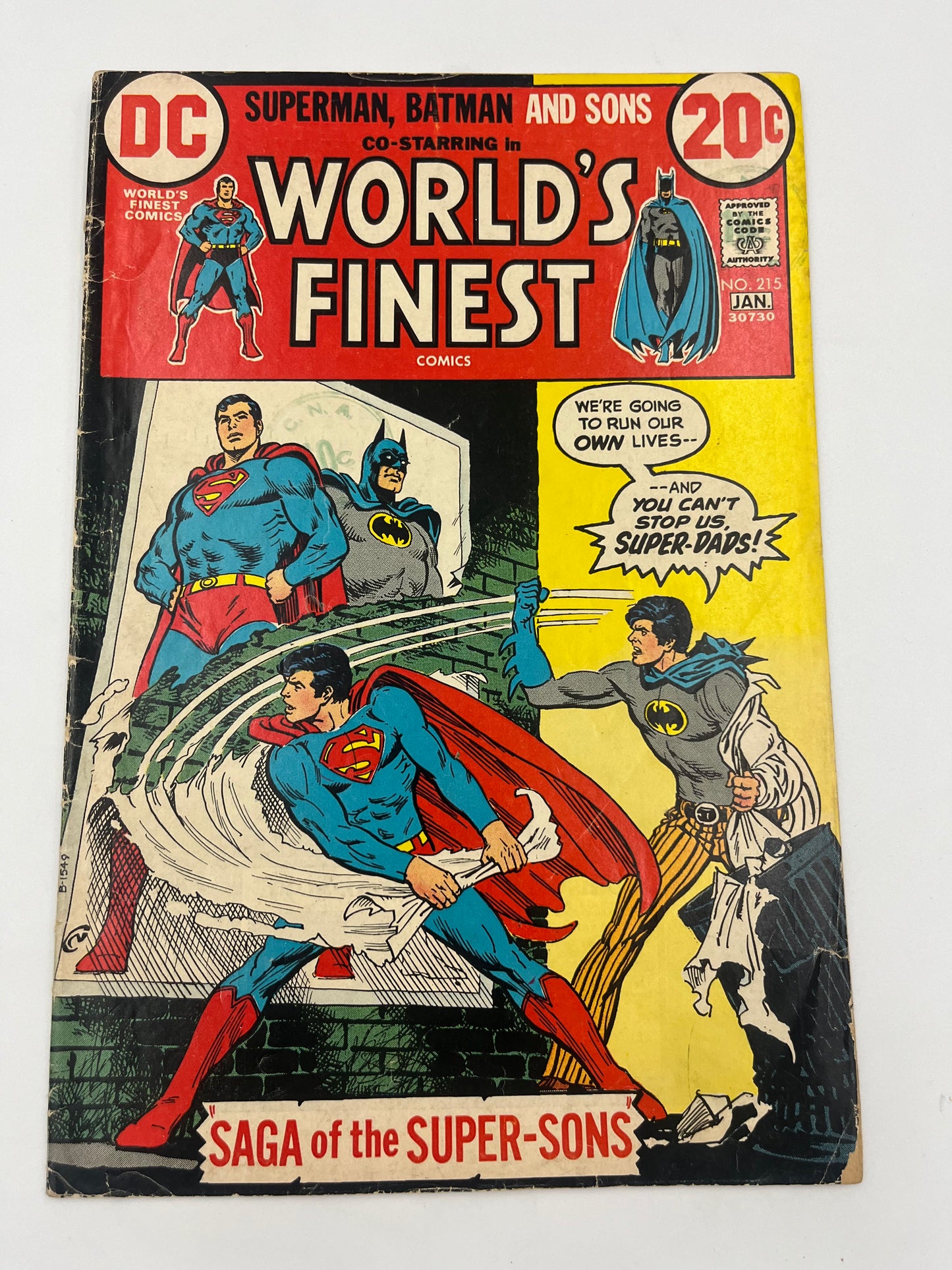 Worlds Finest Comics #215