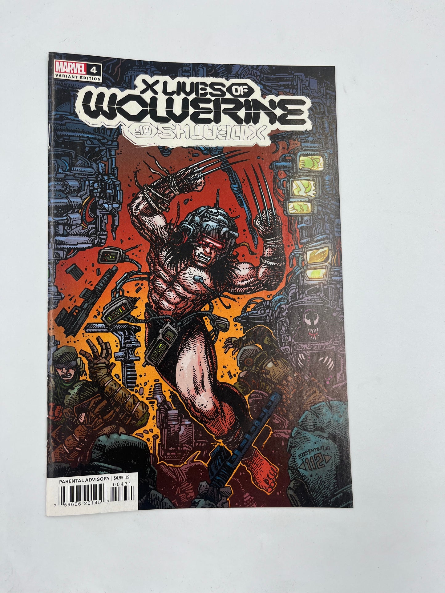 X lives wolverine #4