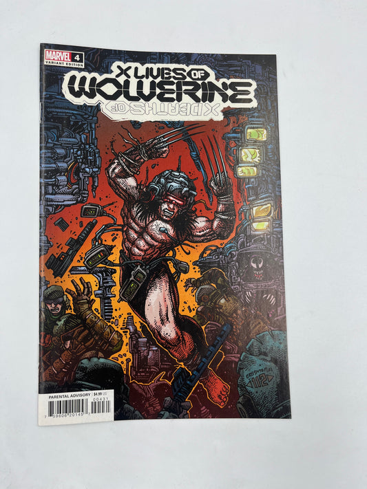 X lives wolverine #4