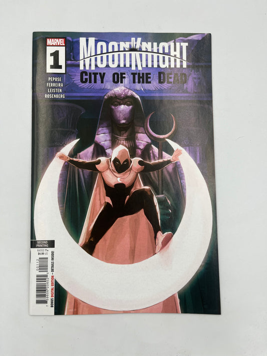 Moon Knight city of the dead #1 2nd print