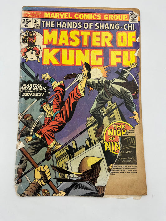 Master of Kung Fu #36