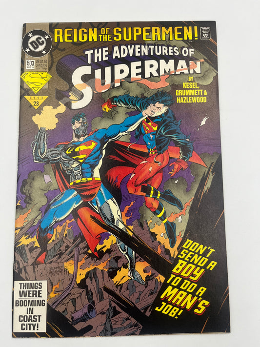 Adventures Of Superman #503