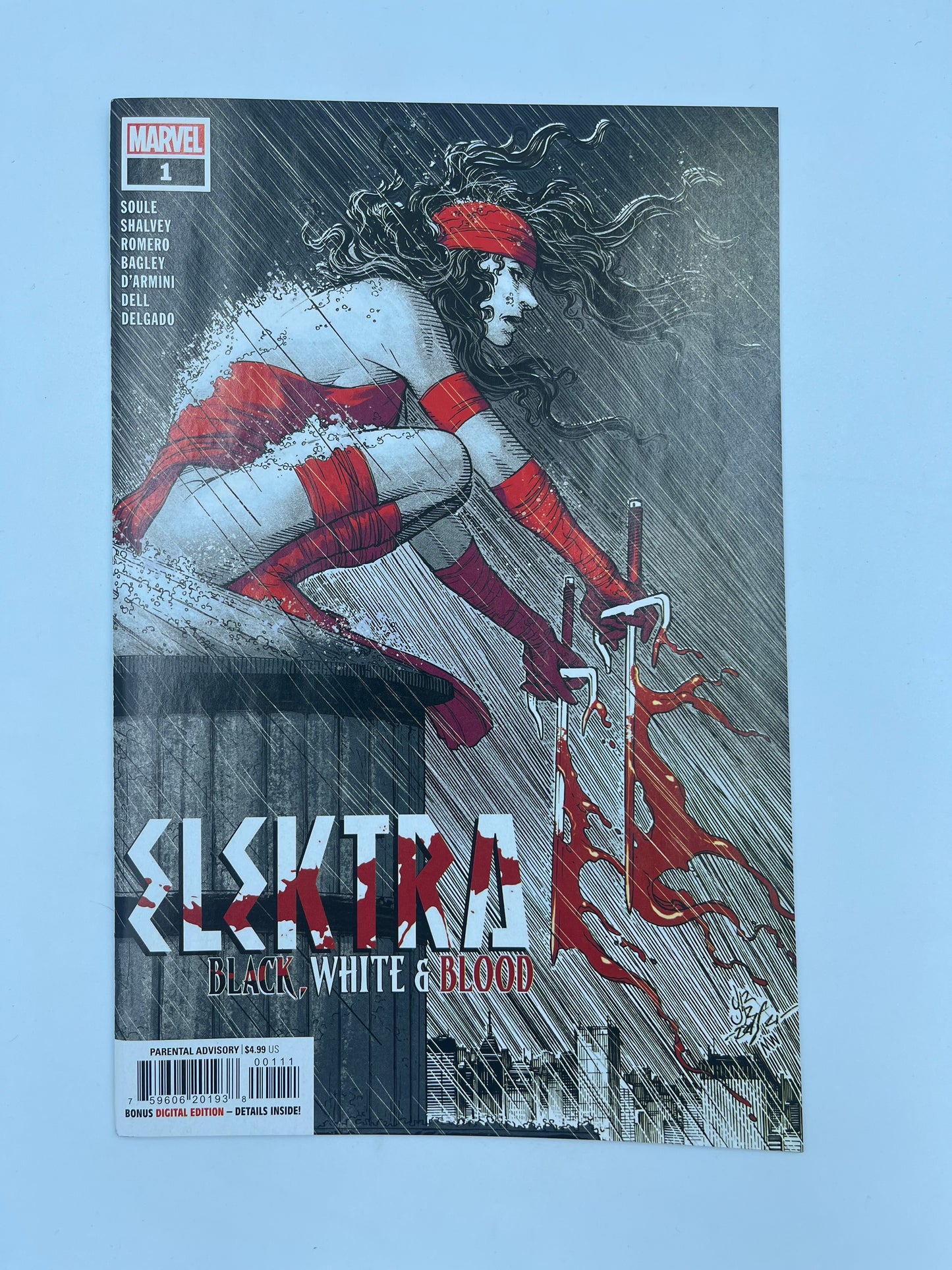 Elektra Black,white and Blood #1