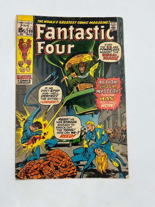 Fantastic four #108