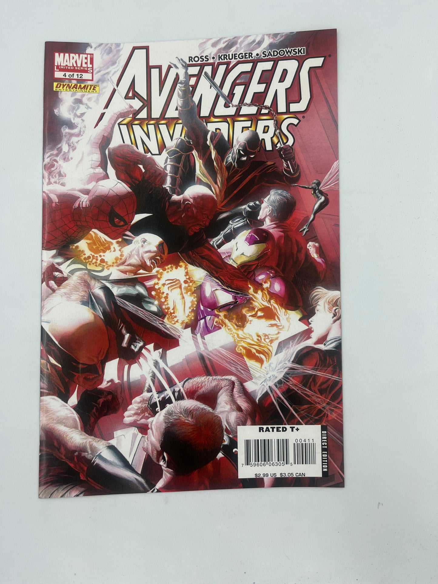 Avengers Invaders #1-12 complete set