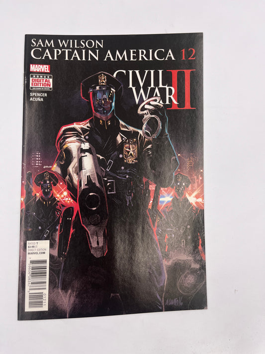 Sam Wilson Captain America #12