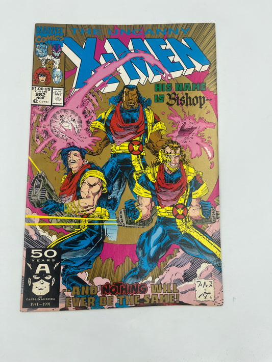 Uncanny xmen #282 2nd print