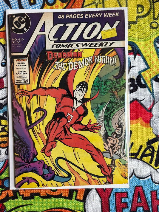 Action comics #610