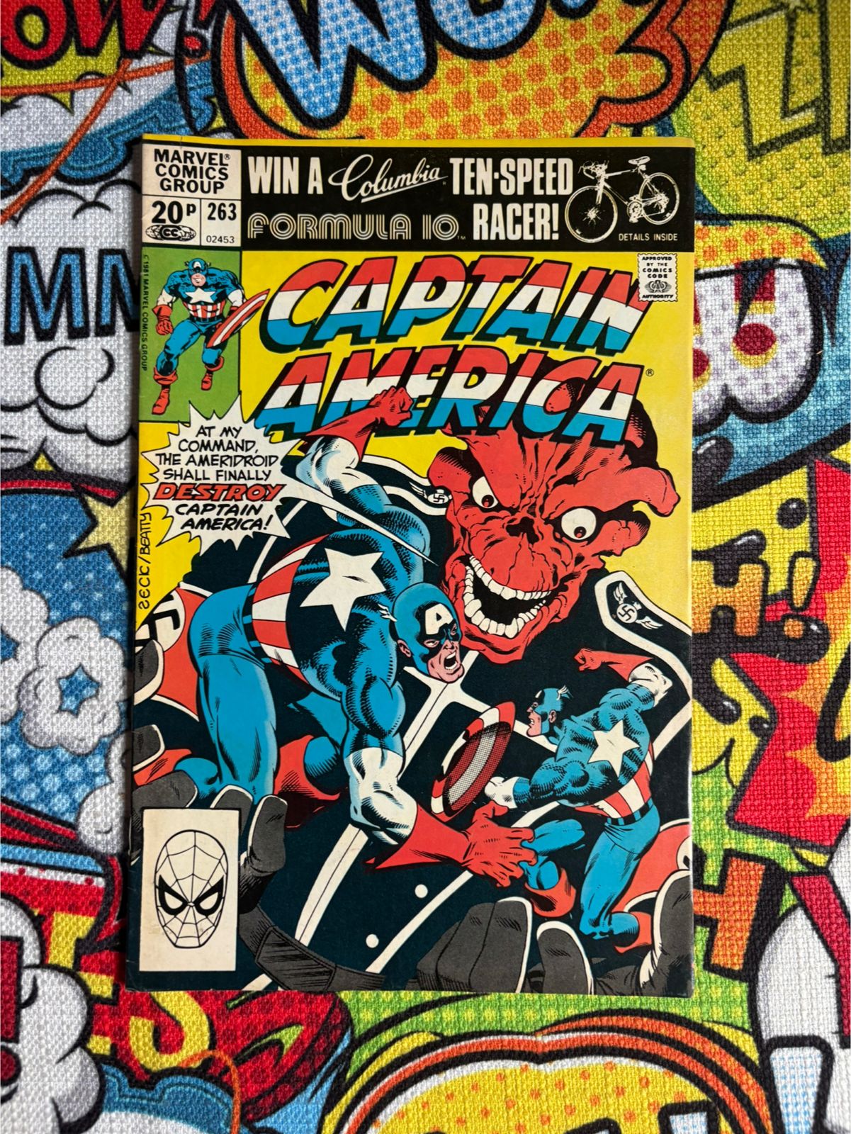 Captain america #263