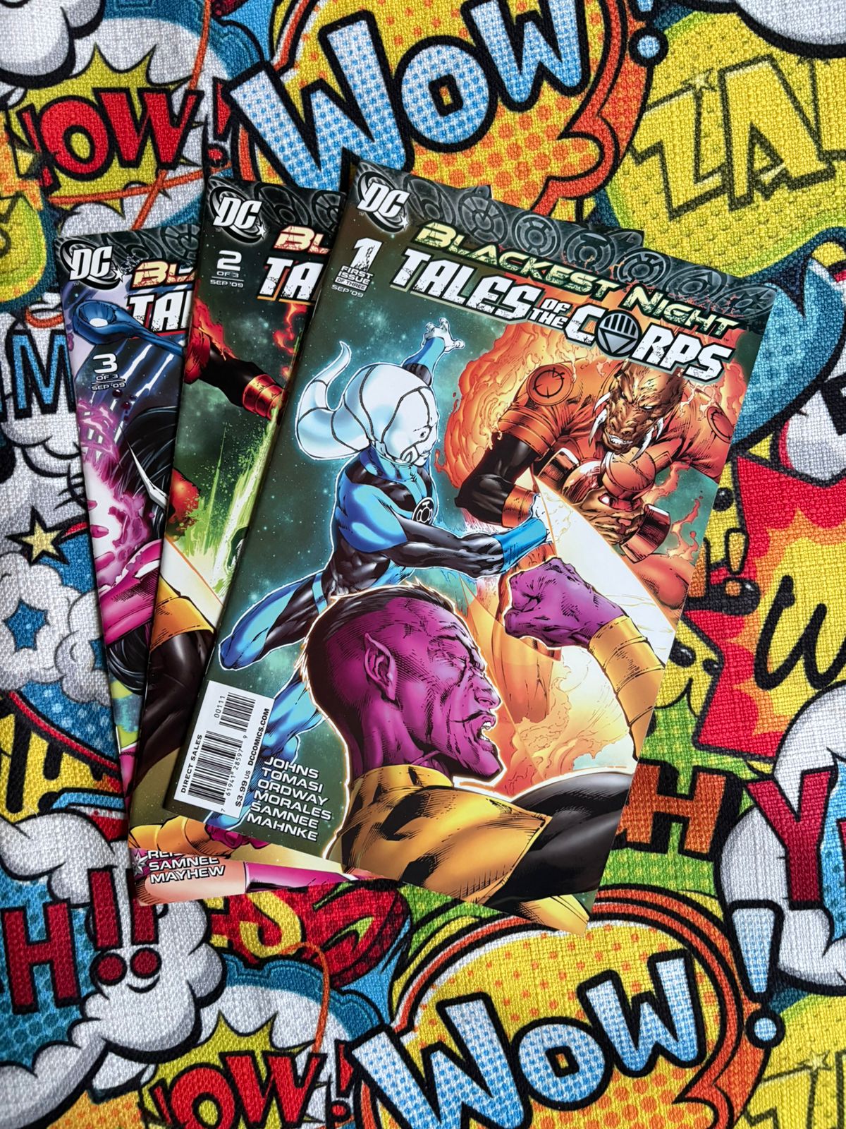 Blackest night tales of the corpse #1-3
