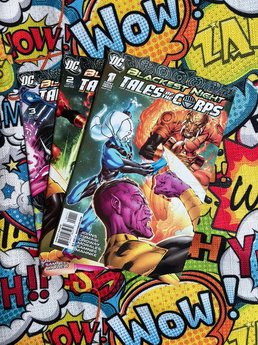Blackest night tales of the corpse #1-3